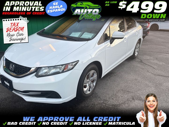 2014 HONDA CIVIC for sale in BAKERSFIELD