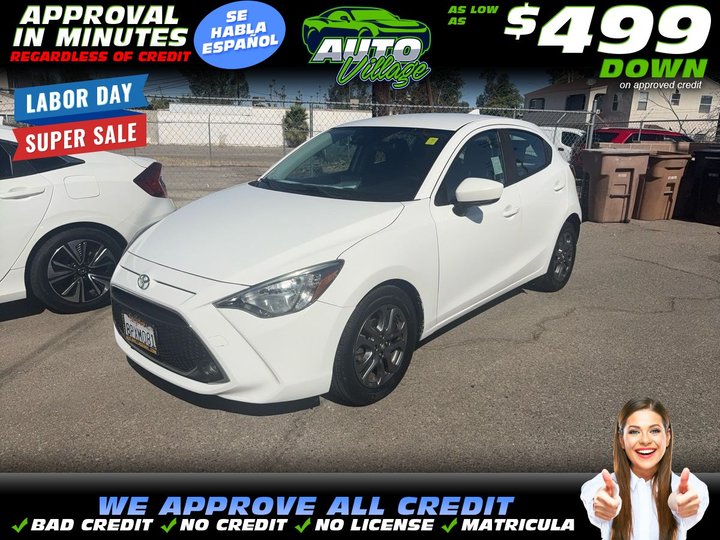 2020 TOYOTA YARIS HATCHBACK for sale in BAKERSFIELD
