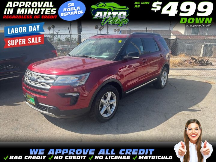 2018 FORD EXPLORER for sale in BAKERSFIELD