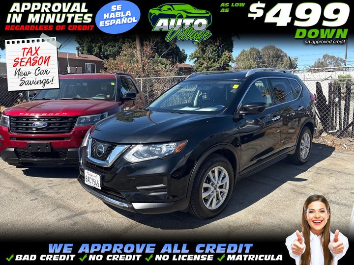 2017 NISSAN ROGUE for sale in BAKERSFIELD