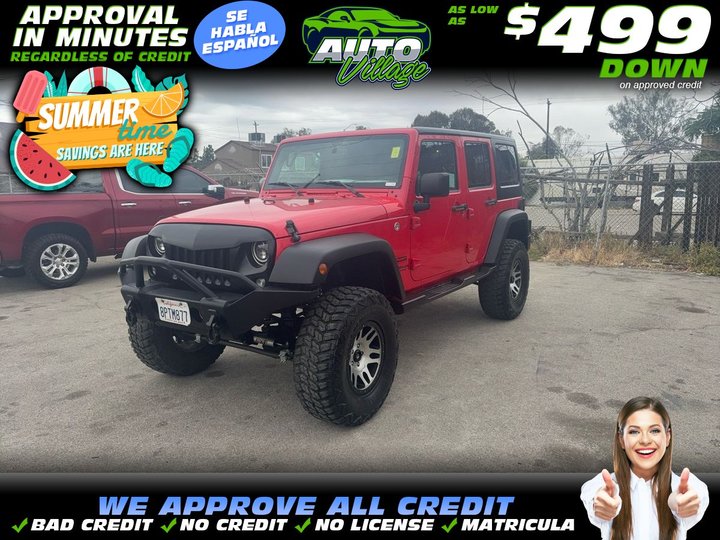2016 JEEP WRANGLER for sale in BAKERSFIELD