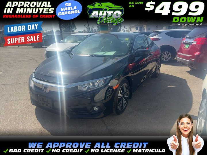 2016 HONDA CIVIC for sale in BAKERSFIELD