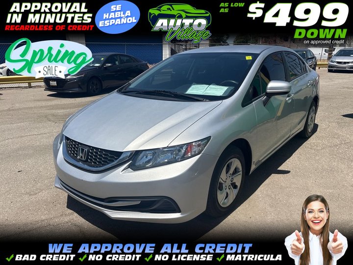 2015 HONDA CIVIC for sale in BAKERSFIELD