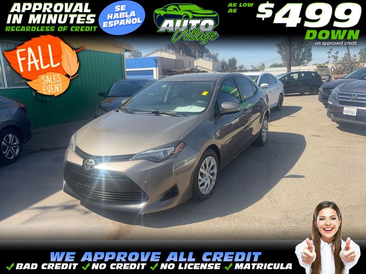 2017 TOYOTA COROLLA for sale in BAKERSFIELD