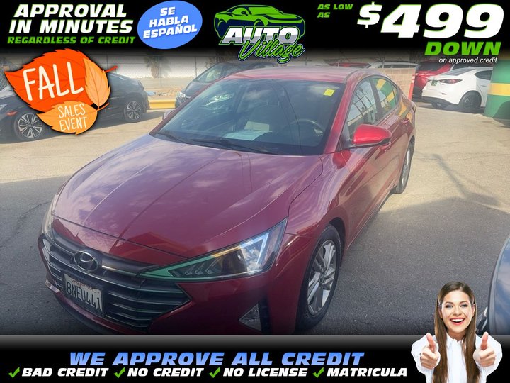 2020 HYUNDAI ELANTRA for sale in BAKERSFIELD