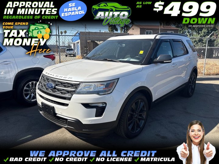 2018 FORD EXPLORER for sale in BAKERSFIELD