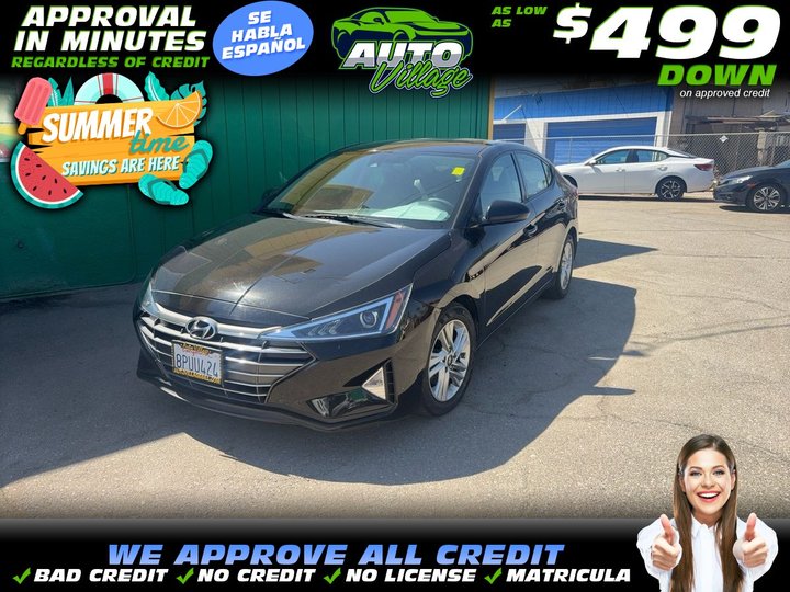2020 HYUNDAI ELANTRA for sale in BAKERSFIELD