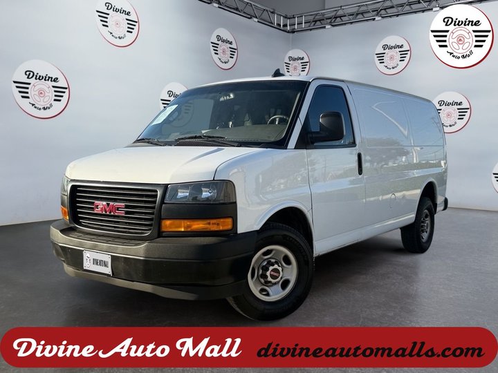 WHITE, 2021 GMC SAVANA 2500 CARGO Image 
