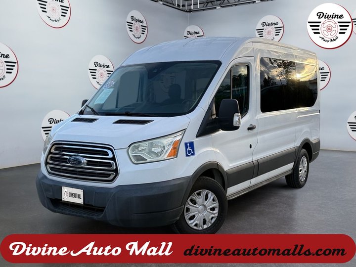 BLACK, 2016 FORD TRANSIT 150 WAGON Image 