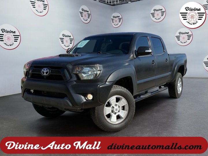 BLACK, 2013 TOYOTA TACOMA DOUBLE CAB Image 