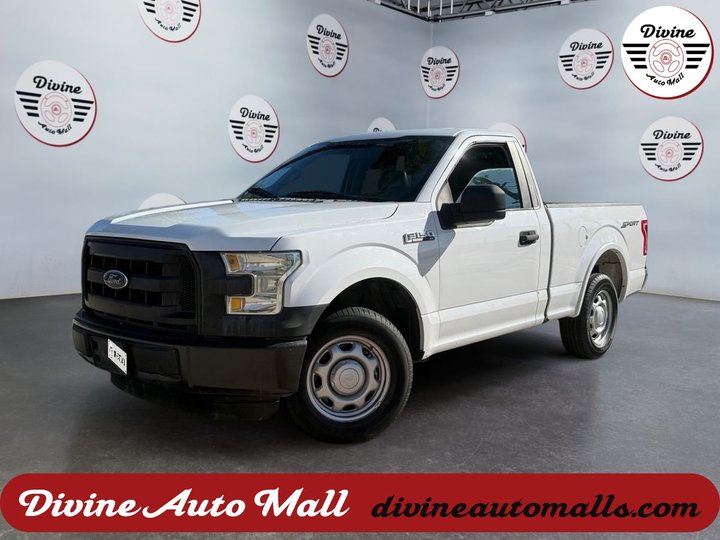 WHITE, 2015 FORD F150 REGULAR CAB Image 