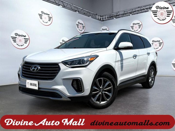 WHITE, 2018 HYUNDAI SANTA FE Image 