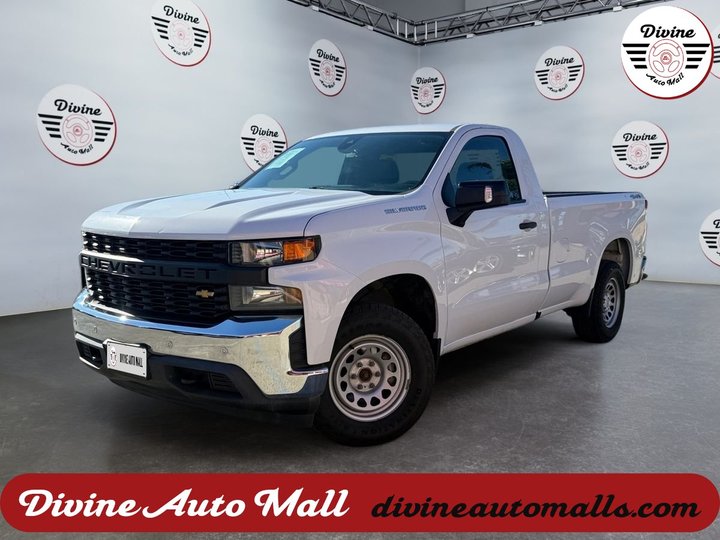 WHITE, 2021 CHEVROLET SILVERADO 1500 REGULAR CAB Image 