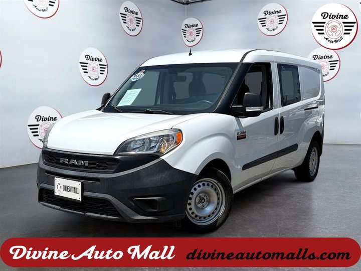 WHITE, 2019 RAM PROMASTER CITY CARGO VAN Image 