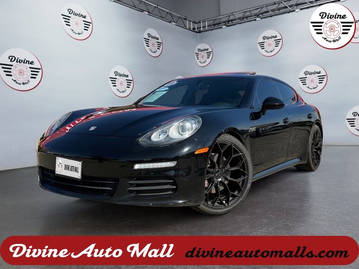 BLACK, 2014 PORSCHE PANAMERA Image 