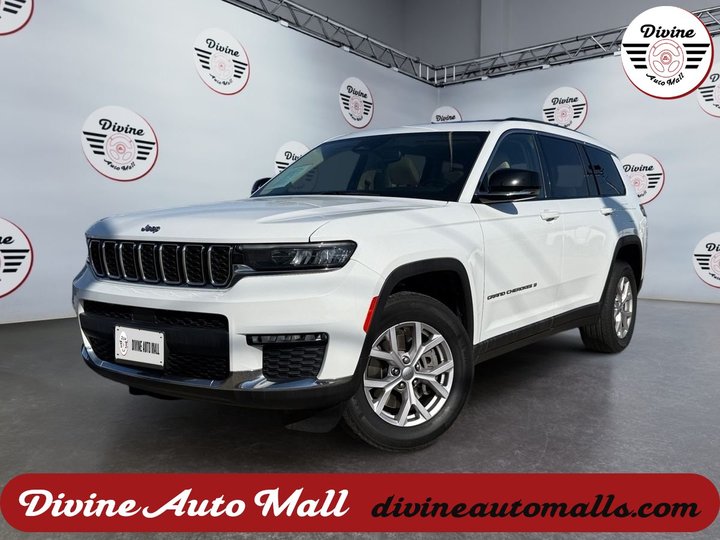 WHITE, 2021 JEEP GRAND CHEROKEE L Image 
