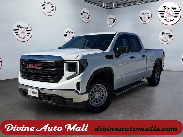 WHITE, 2023 GMC SIERRA 1500 DOUBLE CAB Image 