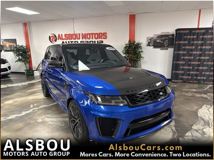 2018 LAND ROVER RANGE ROVER SPORT for sale in SANTA ANA