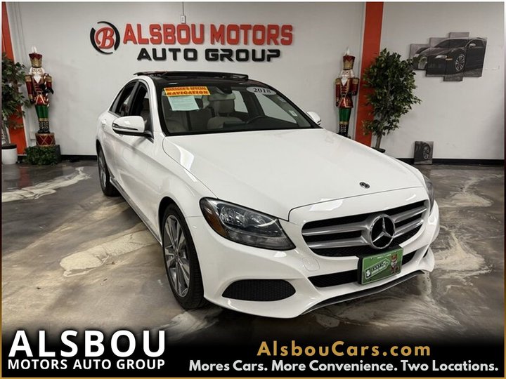2018 MERCEDES-BENZ C-CLASS for sale in SANTA ANA