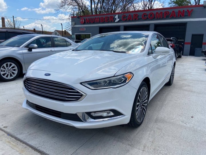 2017 FORD FUSION for sale in DETROIT