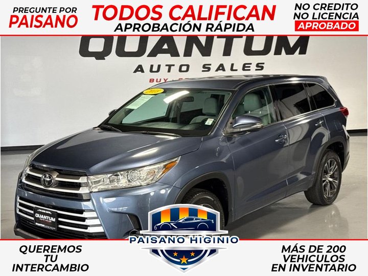 2018 TOYOTA HIGHLANDER for sale in GARDEN GROVE