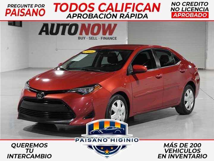 2018 TOYOTA COROLLA for sale in GARDEN GROVE