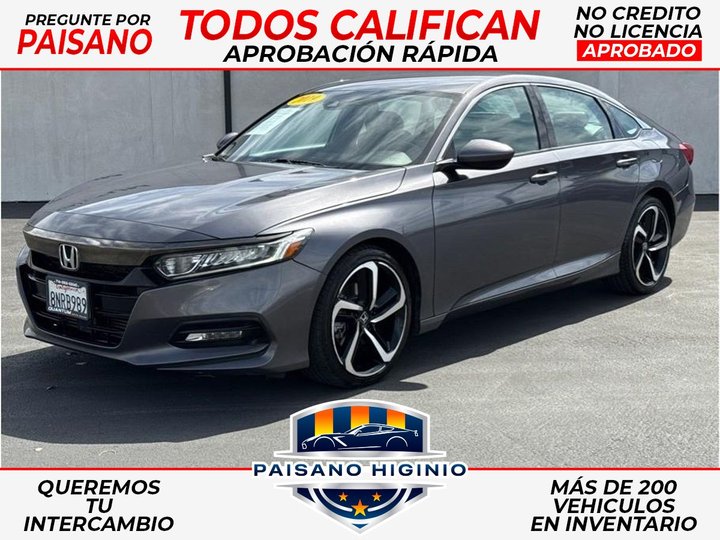 2019 HONDA ACCORD for sale in GARDEN GROVE