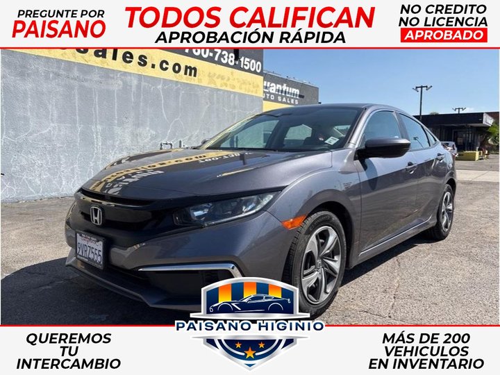 2021 HONDA CIVIC for sale in GARDEN GROVE