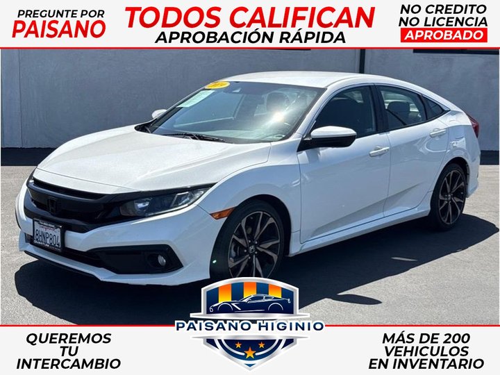 2019 HONDA CIVIC for sale in GARDEN GROVE