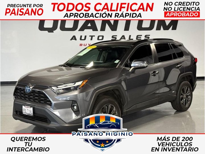 2022 TOYOTA RAV4 HYBRID for sale in GARDEN GROVE