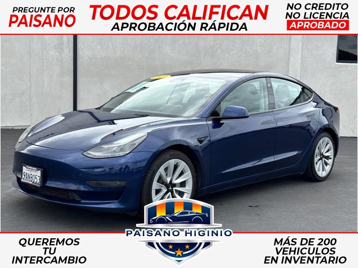 2022 TESLA MODEL 3 for sale in GARDEN GROVE