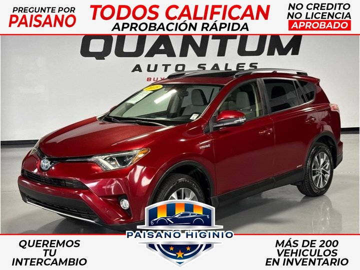 2018 TOYOTA RAV4 HYBRID for sale in GARDEN GROVE