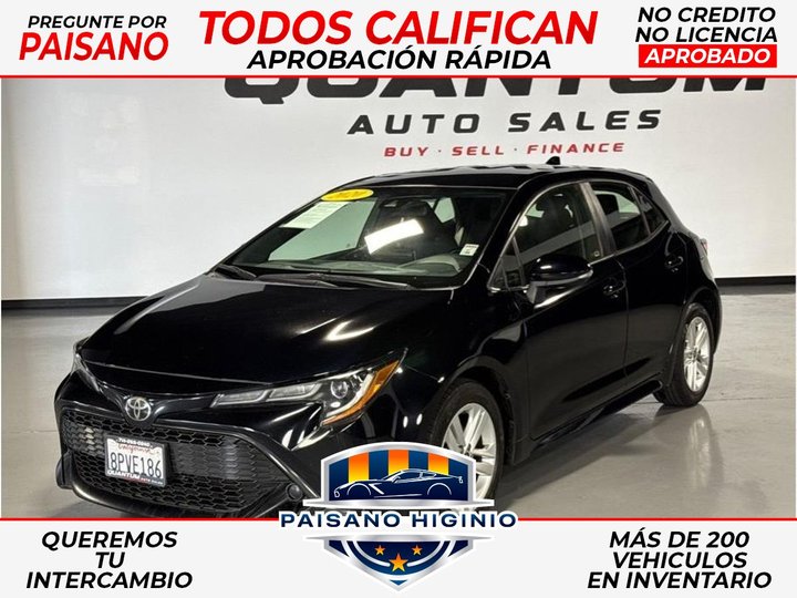 2020 TOYOTA COROLLA HATCHBACK for sale in GARDEN GROVE