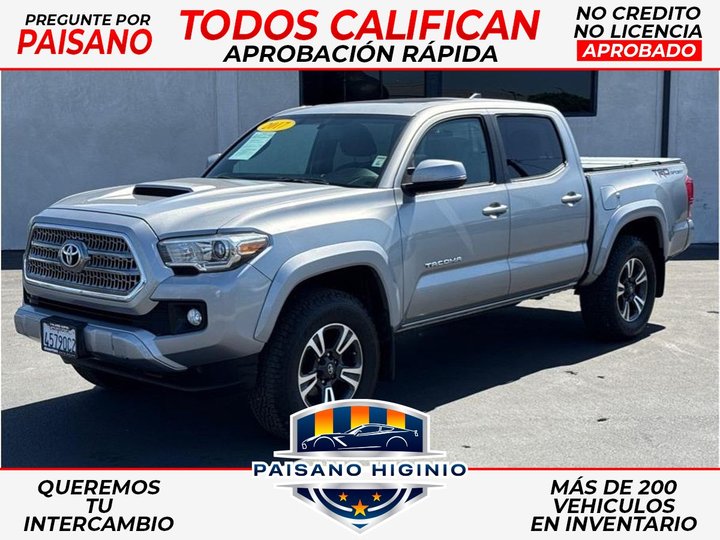 2017 TOYOTA TACOMA DOUBLE CAB for sale in GARDEN GROVE