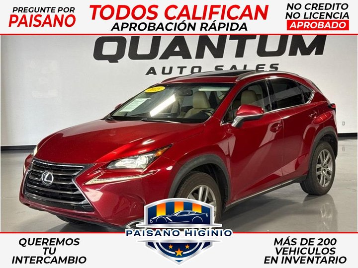 2015 LEXUS NX for sale in GARDEN GROVE