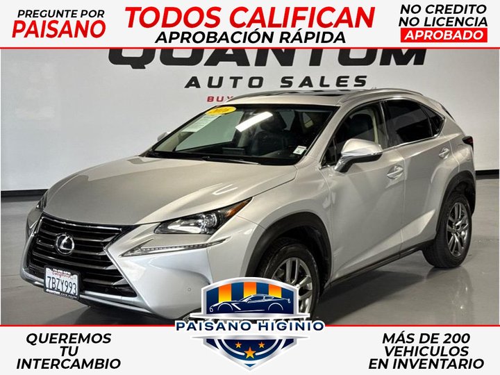 2016 LEXUS NX for sale in GARDEN GROVE