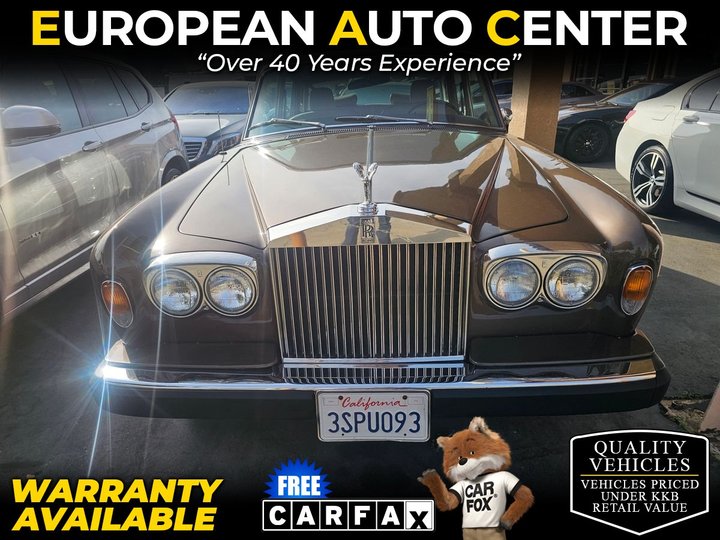 1976 ROLLS ROYCE SILVERSHADOW for sale in EL CERRITO