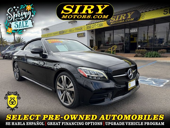 2019 MERCEDES-BENZ C-CLASS for sale in SAN DIEGO