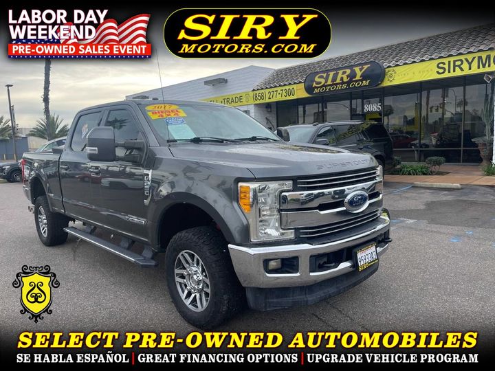 2017 FORD F250 SUPER DUTY CREW CAB for sale in CHULA VISTA