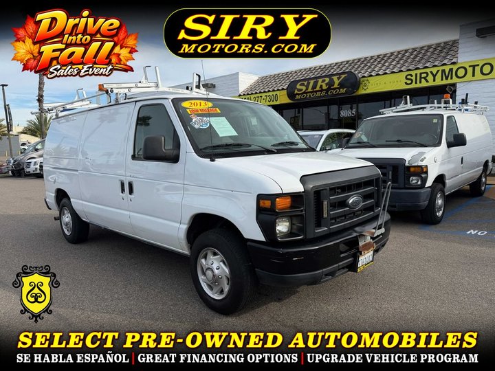2013 FORD E150 CARGO for sale in CHULA VISTA