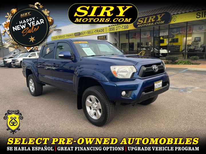 2014 TOYOTA TACOMA DOUBLE CAB for sale in SAN DIEGO