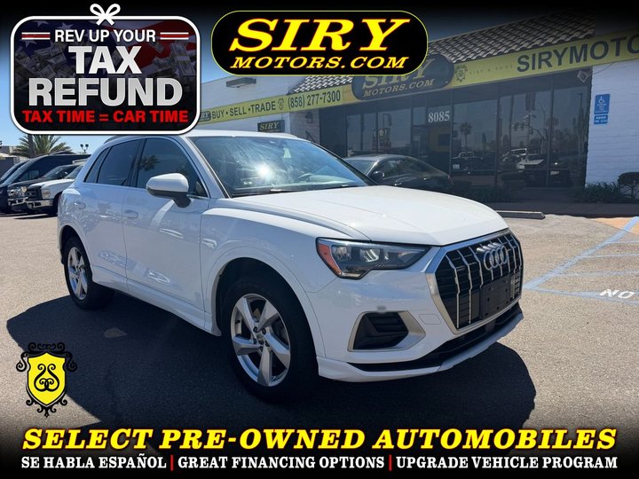 2020 AUDI Q3 for sale in SAN DIEGO