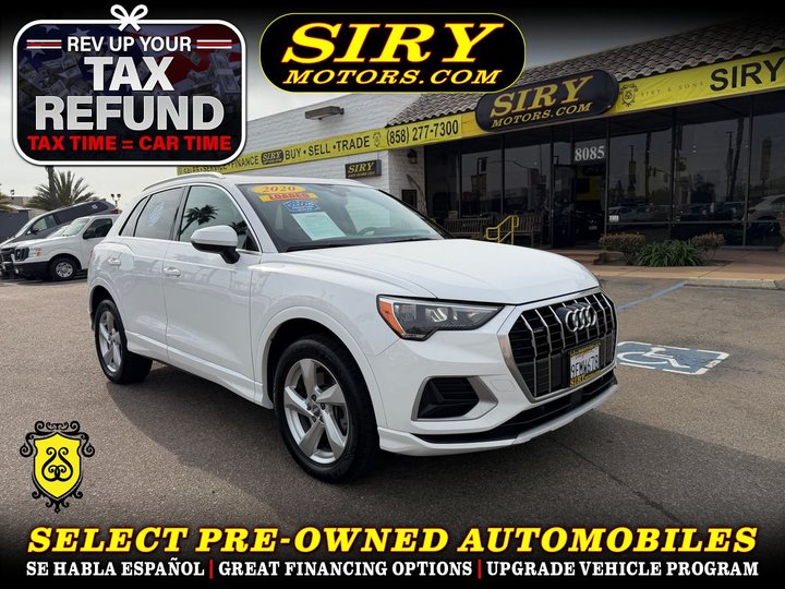2020 AUDI Q3 for sale in SAN DIEGO