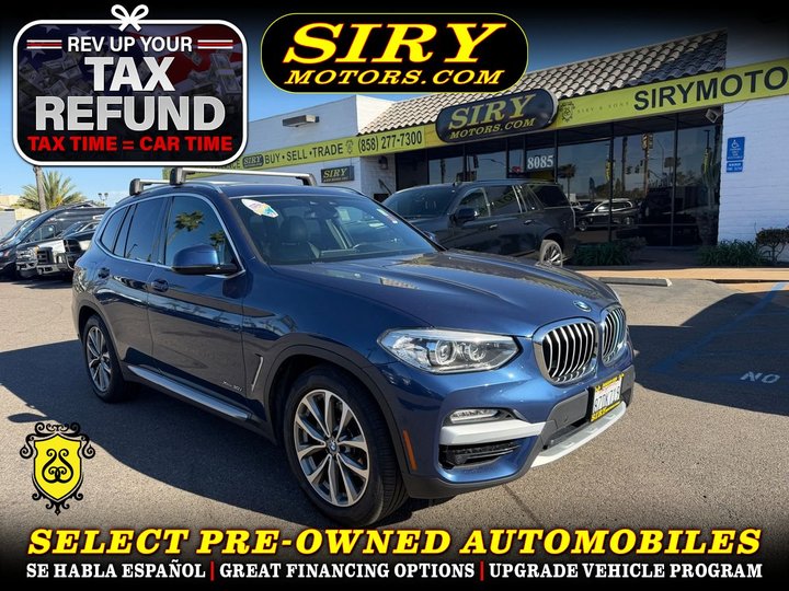2018 BMW X3 for sale in SAN DIEGO