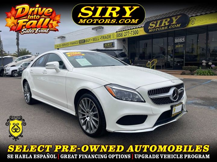 2015 MERCEDES-BENZ CLS-CLASS for sale in CHULA VISTA