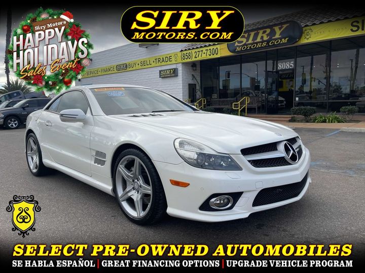 WHITE, 2011 MERCEDES-BENZ SL-CLASS Image 