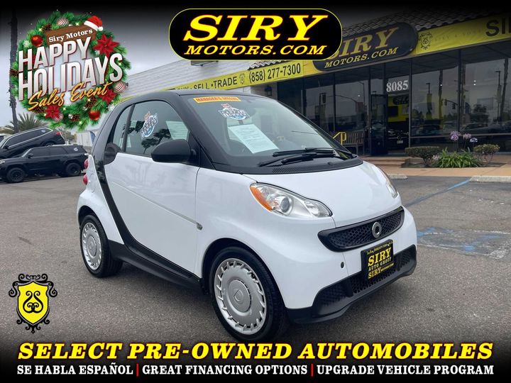 WHITE, 2014 SMART FORTWO Image 