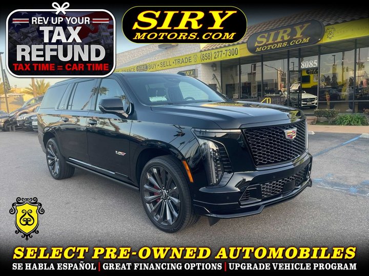 2025 CADILLAC ESCALADE ESV for sale in SAN DIEGO