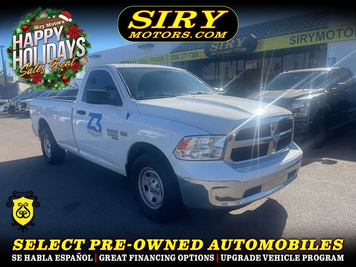 WHITE, 2019 RAM 1500 CLASSIC REGULAR CAB Image 