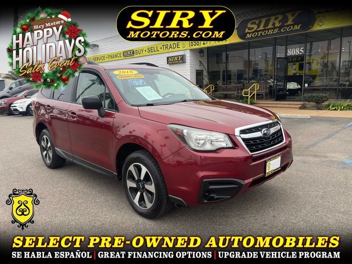 RED, 2018 SUBARU FORESTER Image 